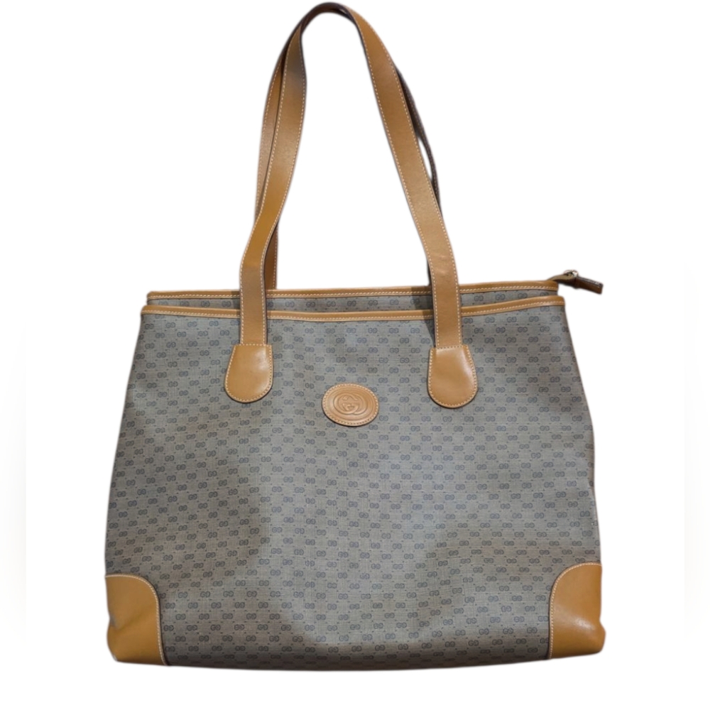 Gucci Micro GG Large Vintage Tote